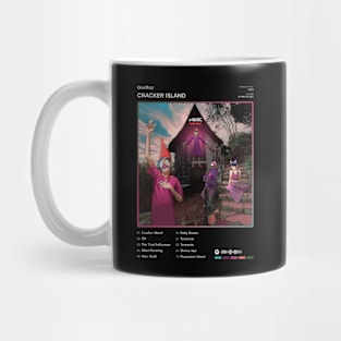 Gorillaz - Cracker Island Tracklist Album Mug